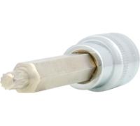 KS Tools 1/2" CHROMEplus Douille à embout XZN, longue, M6