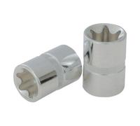 KS Tools 1/2" CHROMEplus Douilles E-TX, E18 Quantité:1