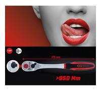 KS Tools 1/2 cliquet réversible Monster, 100 dents, 935.1290