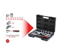 KS TOOLS Jeu de clés à douilles 1/2" 20 pièces 911.0620