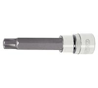 KS TOOLS 1/2" Douille à embout CHROMEplus RIBE avec trou frontal, longue, M6 918.1781