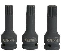 KS Tools Douille à chocs 515.1174 1/2" XZN M16 courte 75 mm Chrome-Molybdène