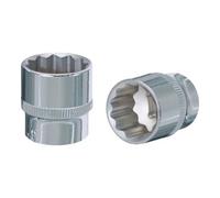 KS Tools 1/2" Douilles 12 pans CHROMEplus, 1.1/4" Quantité:1