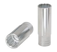 1/2" Llave de vaso de 12 cantos, larga, 11/16''