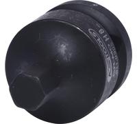 KS TOOLS 1/2" Douilles à chocs 6 pans, courtes, 8 mm