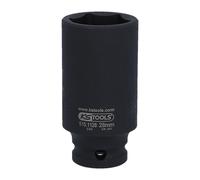 KS TOOLS 1/2" Douilles à chocs 6 pans, longues, 28mm