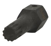 KS TOOLS 1/2" DUODRIVE Embouts à chocs spéciaux, XZN, M16, 78mm longue