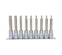 KS Tools 1/2" Jeu de douilles tournevis TX, longues, 9 pcs., T20-T60 Quantité:1