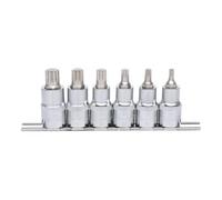 KS Tools 1/2" Jeu de douilles tournevis XZN CHROMEplus, 6 pcs. M5-M14 Quantité:1