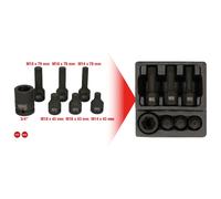 KS Tools 1 / 2″, Spezial-Kraft-Bit-Stecknuss Lot, M14-M18 - 515.1160