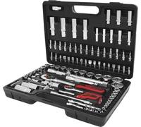 KS Tools Coffret de douilles 918.0796 – 1/4" et 1/2" CHROMEplus – 96 pièces