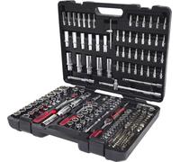 KS Tools Coffret de douilles KS Tools CHROMEplus, 1/4", 3/8" et 1/2", 195 pièces Quantité:1