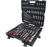 KS 918.0216 - Jeu de clés à tube 1/4''+3/8''+1/2'' CHROMEplus, 216 pièces