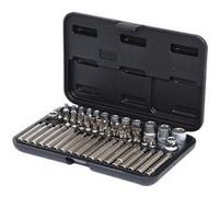 KS Tools 1/4"+3/8"+1/2" Coffret de douilles et douilles tournevis Torx, 57 pcs. Quantité:1