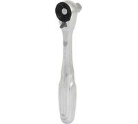 KS TOOLS 1/4" Carraca reversible de punta intercambiable con adaptador insertable para llaves de vaso