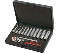 KS TOOLS 1/4" CHROMEplus Coffret de douilles, 13 pcs