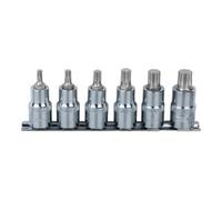 KS Tools 1/4" CHROMEplus Jeu de douilles tournevis XZN, 6 pcs. Quantité:1