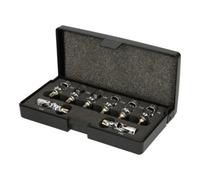 KS Tools 1/4" Coffret d'embouts articulés Torx CHROMEplus, 8 pcs. T8-T40 Quantité:1