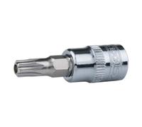 KS Tools Douille tournevis TX 918.1472 TB20 1/4" CHROMEplus percée