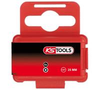 KS Tools 1/4 embout 6 pans creux avec alésage, 25mm, 3/32, paquet de 5, 911.2956