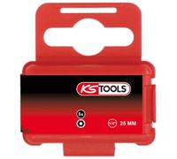 KS Tools 1/4 embout 6 pans creux avec alésage, 25mm, 9/64, paquet de 5, 911.2968
