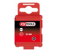 KS Tools 1/4" Embout de vissage Fente, 50mm, 9mm, pack de 5 Quantité:5