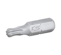 KS Tools 1/4" Punta Para tornillos Torx Con cabeza de bola, 25mm, T15, paquete de 5