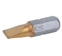 KS TOOLS 1/4" TiN Bit fente, 25mm, 8mm 911.2634