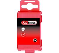 KS Tools 1/4TORSIONpower Bit à fente,75mm,3mm,5er Pack, 918.3351