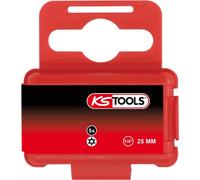 KS Tools 1/4TORSIONpower Bit TX,25mm,TB25,avec alésage,paquet de 5, 918.3621
