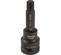 KS TOOLS 1" Douille à embout de force Torx, longue, T70 450.0472