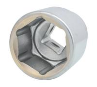 KS Tools 1" Douilles 6 pans, courtes, 50mm Quantité:1