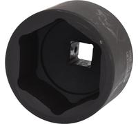 KS TOOLS 1" Douilles à chocs 6 pans, courtes, 90mm