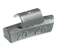 KS Tools 100.2030 Masses d'équilibrage a crochet pour Jantes ALU 30G Boite de 100 pièces