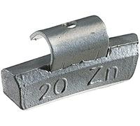 KS Tools 100.2040 Masses d'équilibrage a crochet pour Jantes alu 40 g Boite de 50 pièces