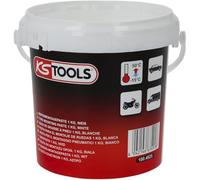 Seau de graisse à pneus blanche KS TOOLS 1 kg - 100.4025