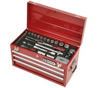 KS Tools 100 pièces Coffre à outils 1/4"" 1/2