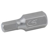 KS Tools 10mm Embout de vissage 6 pans creux,L=30mm,10mm, 930.1010