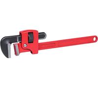 KS Tools 114.0018 - Plomberie Outillage Clé Serre Tube - Type Stillson en 18'', 450 mm - Pince Plombier avec Serrage en Continu - Cle Tube Forgée avec Mâchoires en Acier Traité - Denture Opposée