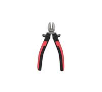 KS Tools 115.1012 - Pince Coupante de Côté à Poignées Bi-Composants Ergotorque® - L. 160 mm - Pince Coupe Cable avec Poignée en Bi-Matière - Pince Bricolage en Chrome Vanadium Ultra Résistant