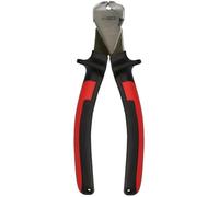 KS Tools 115.1015 Pince Coupante Frontale - Gamme Ergotorque - L. 165 mm | Pince coupante frontale à poignées bi-composants, L. 160 mm, précision de serrage, chrome vanadium