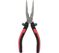 KS Tools – Pince à bec demi-ronde coudée – poignée bi-composants – 210 mm – 115.1019