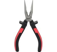 KS Tools - 115.1023 - Pince à bec demi-rond - Poignée bi-composants - L.165 mm