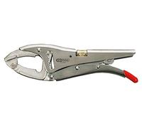 KS Tools – Pince étau à crémaillère 115.1038 – 10 Pro 8, bec orientable, L. 250 mm