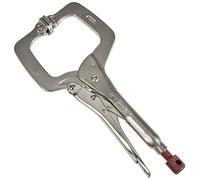 KS TOOLS 115.1074 - Pince Étau à Mâchoires Amovible - Ouverture 100 mm - L.185 mm Multicolore