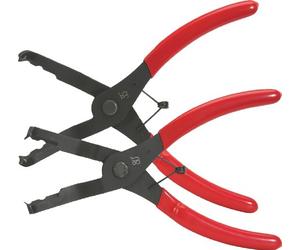 KS TOOLS 115.1086 Kit de pinces de desserrage rivets à expansion en plastique