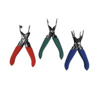 KS Tools Juego de tenazas Para tuberías de carburante, 3 pzs.