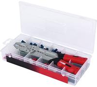 KS Tools 115.1230 Coffret de pinces à sertir standard pour cosses pré | Coffret de pinces à sertir standard pour cosses pré-isolées - 271 pcs, outillage professionnel, chrome vanadium
