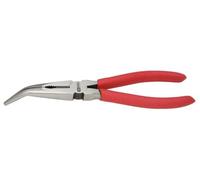 KS TOOLS 115.1318 Pince à bec demi-rond coudé 45° standard, 165 mm