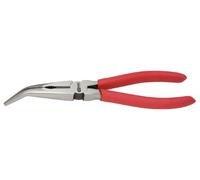 KS TOOLS 115.1319 Pince à bec demi-rond coudé 45°, standard 200 mm